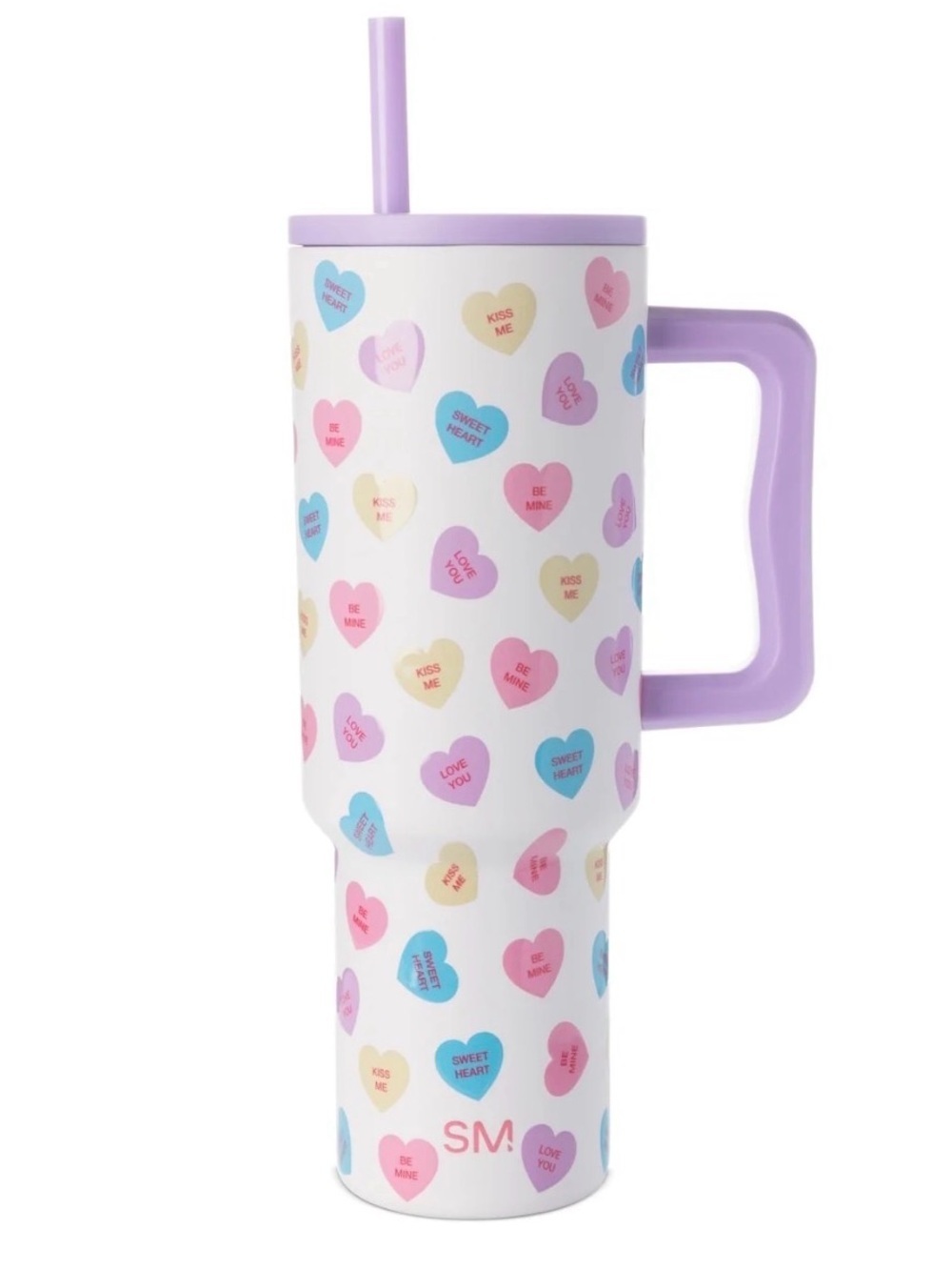 Simple modern 40 fluid oz insulated stainless steel trek tumbler